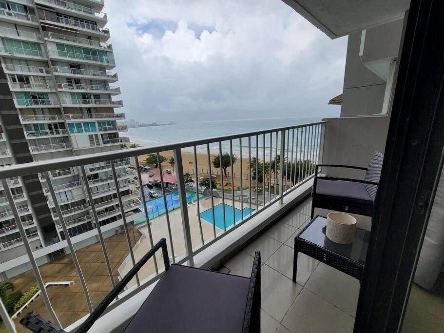 Coral Beach Studio W/ Ocean View ซานฮวน ภายนอก รูปภาพ